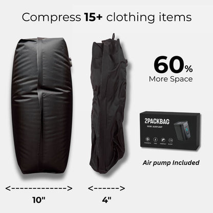 2PackBag™ - Pack More, Pay Less